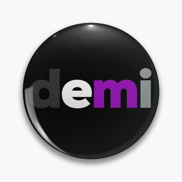 Item preview, Demi. Demisexual Pride designed and sold by Subtle Pride Shop.