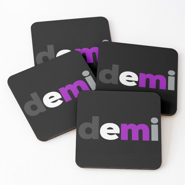 Item preview, Demi. Demisexual Pride designed and sold by Subtle Pride Shop.