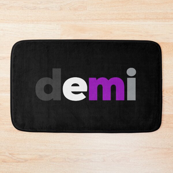 Item preview, Demi. Demisexual Pride designed and sold by Subtle Pride Shop.