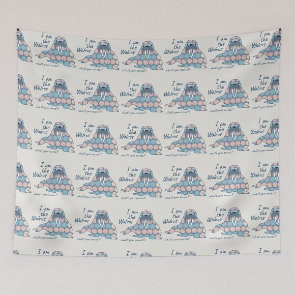 Item preview, Walrus - What's Your Excuse designed and sold by poprockstarfish.