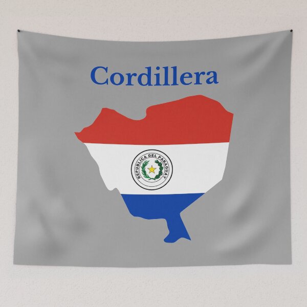 Item preview, Cordillera Department Map design, Paraguay designed and sold by marosharaf.