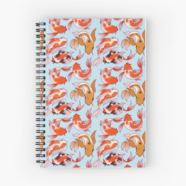 Item preview, Koi Fish Pattern blue designed and sold by EllenorMererid.