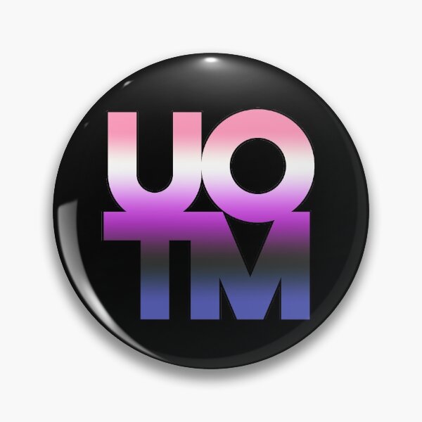 Item preview, UOTM Genderfluid Pride - Black designed and sold by ShiNo Usagi.
