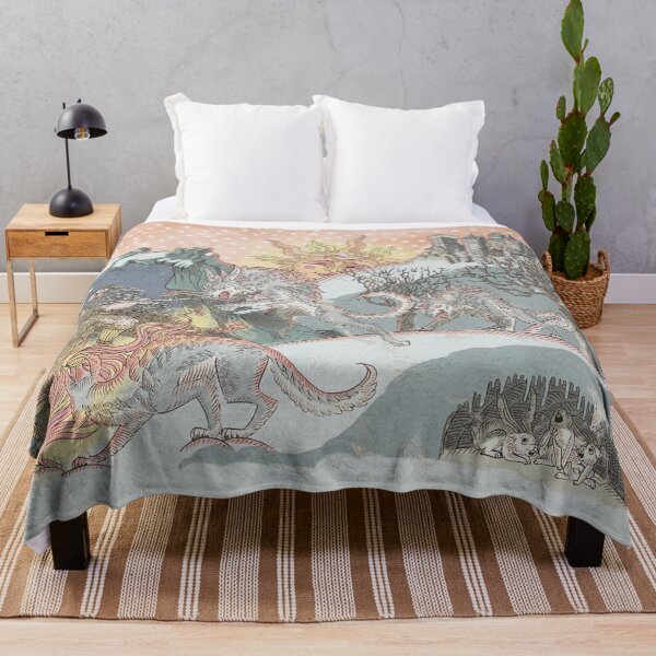 Item preview, Fire Emblem Red Wolf Moon Mural designed and sold by ChannexMogar.