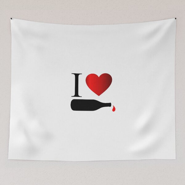 Item preview, I love wine designed and sold by Shawlin Islam.