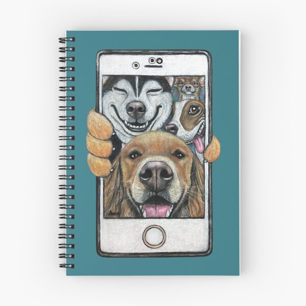 Item preview, Selfie Dogs designed and sold by GardenPartyArt.