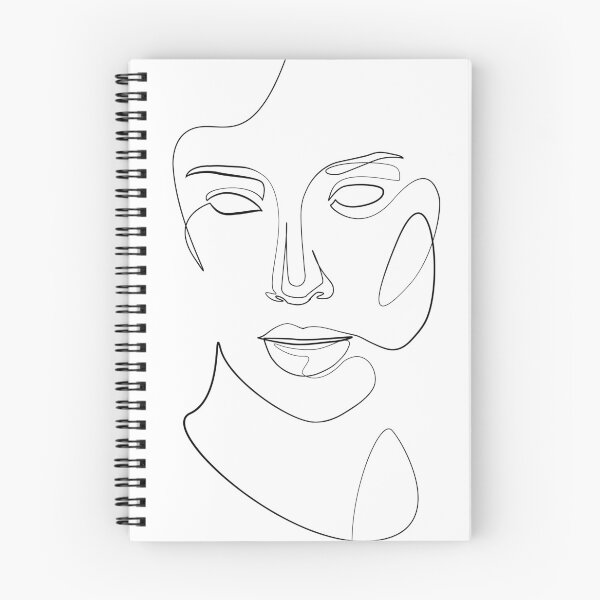 Item preview, "Beauty Essence" One Line Face Sketch designed and sold by Infinitenoon.