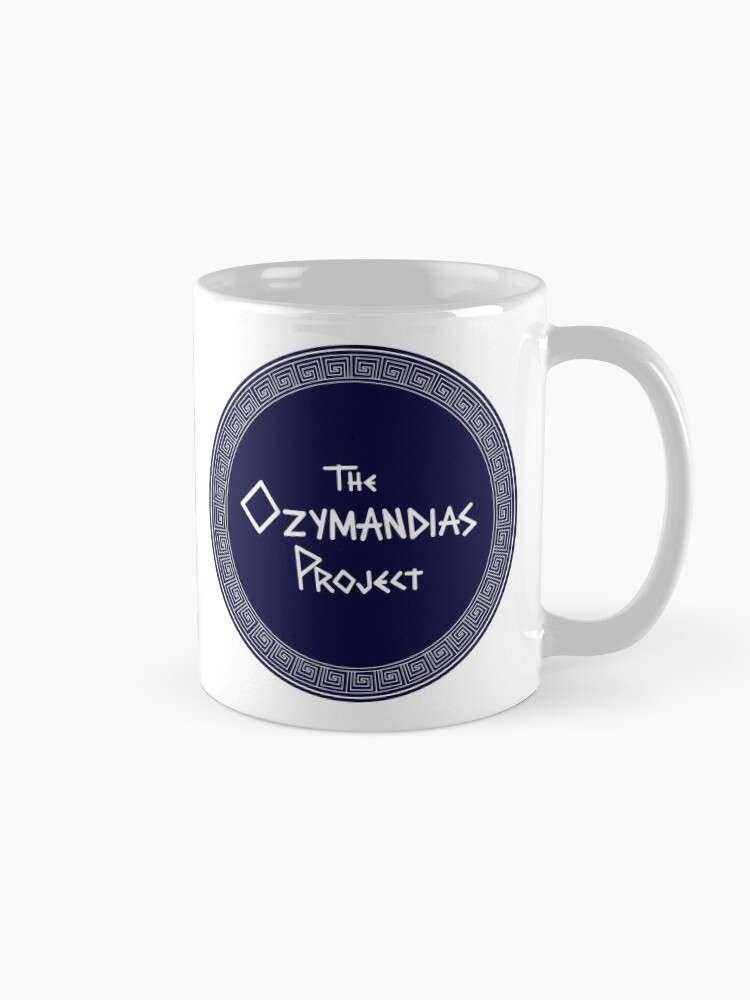 Alternate view of Ozymandias Project Circle Logo Mug
