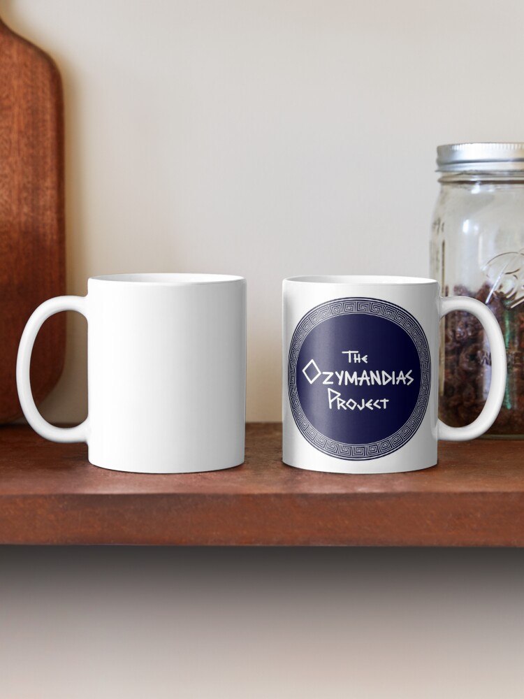 Coffee Mug, Ozymandias Project Circle Logo designed and sold by The Ozymandias Project