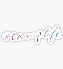 #CampLife Sticker