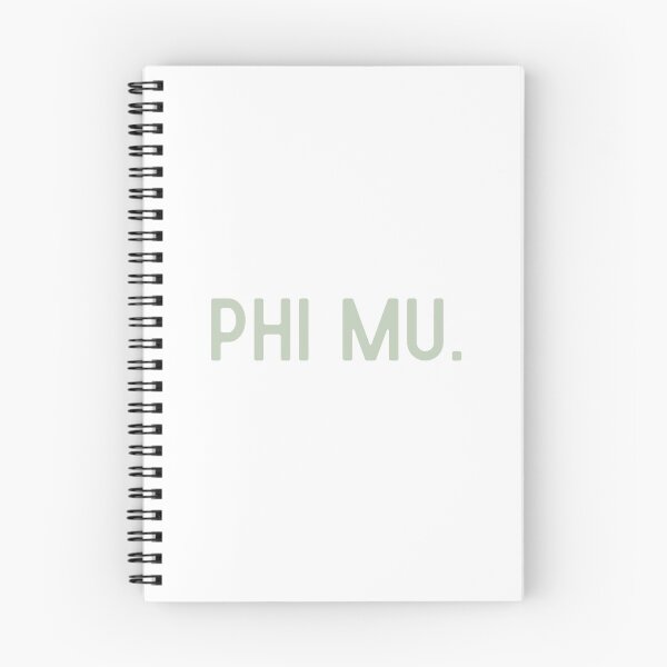 Item preview, Phi Mu - Sorority Fraternity Greek Life Rush Panhellenic Green Simple Minimalist Modern designed and sold by gavelacademy.