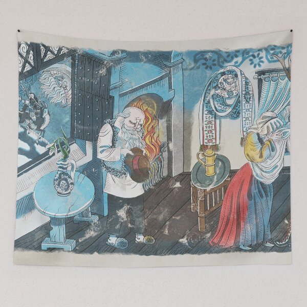 Item preview, Fire Emblem Lone Moon Mural designed and sold by ChannexMogar.