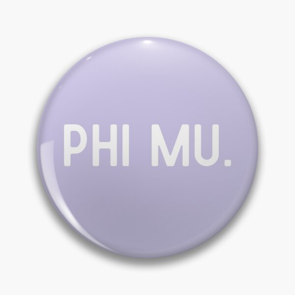 Item preview, Phi Mu - Sorority Fraternity Greek Life Rush Panhellenic Lavender Purple Simple Minimalist Modern designed and sold by gavelacademy.