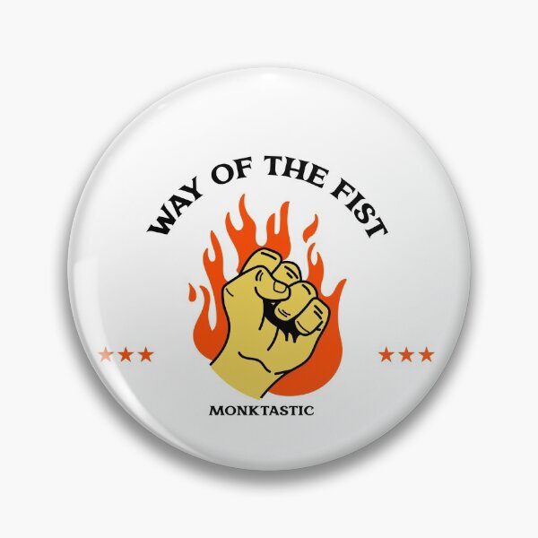 Item preview, Monk Way of the Fist Monktastic designed and sold by TeeBarrage.