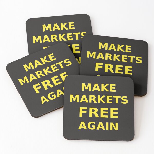 Item preview, Make Markets Free Again - Ancap colors designed and sold by SolarCross.