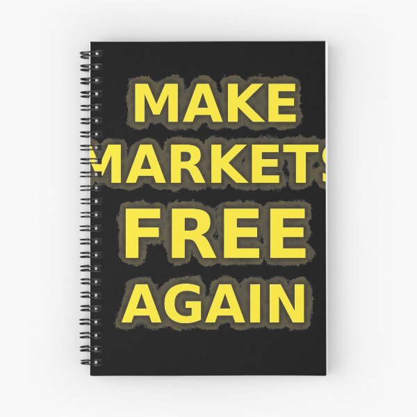 Item preview, Make Markets Free Again - Ancap colors designed and sold by SolarCross.