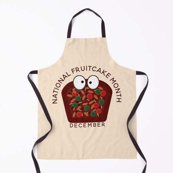 Item preview, National Fruitcake Month, cute kawaii fruitcake designed and sold by HolidayBug.