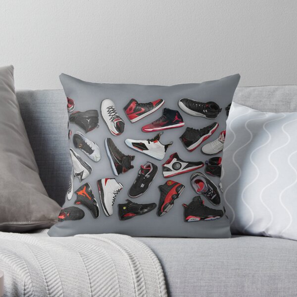  Hypebeast Sneaker Pillows Soft Logo Plush Throw Pillow