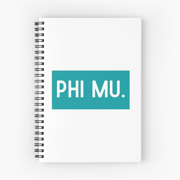 Item preview, Phi Mu - Sorority Fraternity Greek Life Rush Panhellenic Aqua Simple Minimalist Modern designed and sold by gavelacademy.
