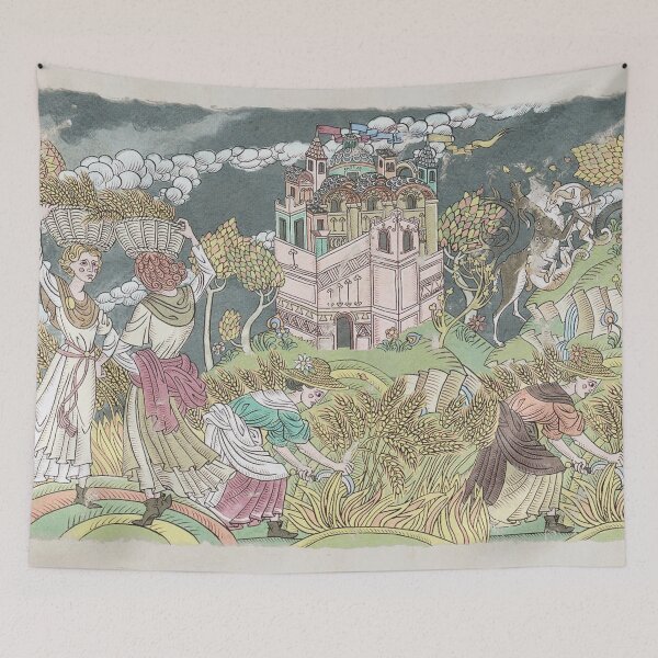 Item preview, Fire Emblem Horsebow Moon Mural designed and sold by ChannexMogar.