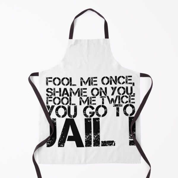 funny police sayings Apron