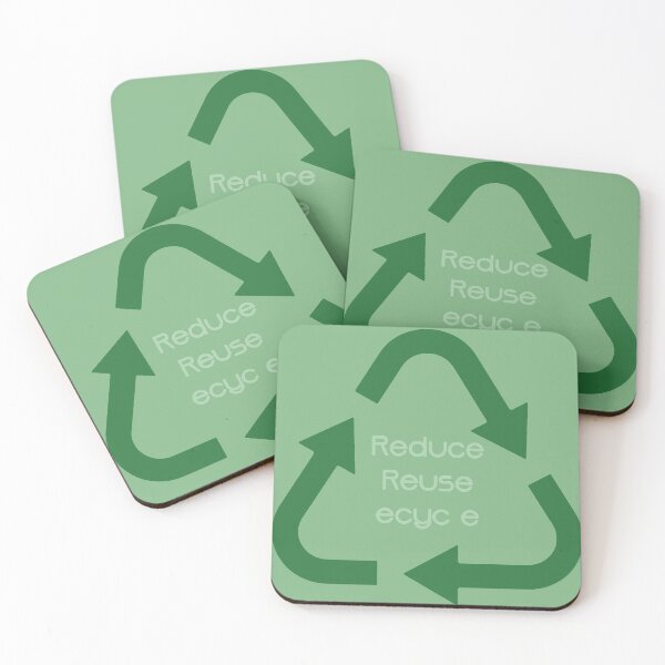 Item preview, Reduce. Reuse. Ecyce. designed and sold by Crushedvanilla.