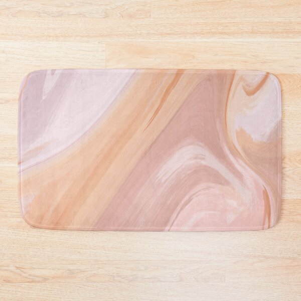 Item preview, White and pink marble abstract pattern designed and sold by Cattigal.