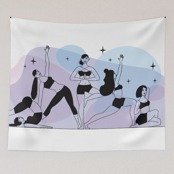 Item preview, Yoga tee Meditations designed and sold by Mohasin007.