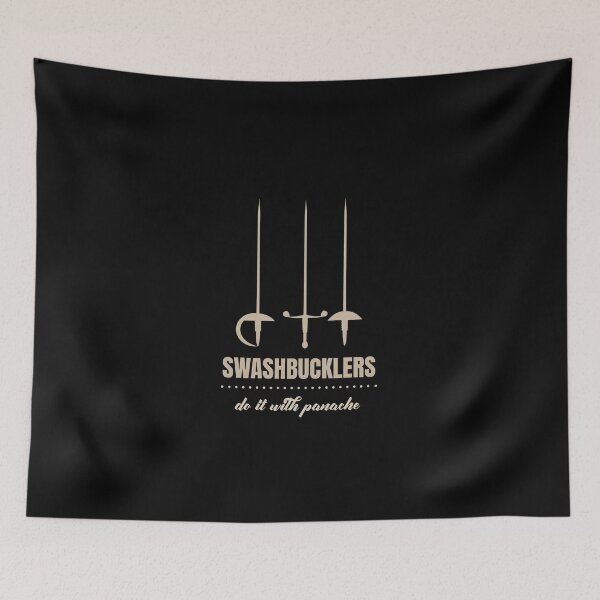 Item preview, Swashbucklers do it with Panache designed and sold by TeeBarrage.