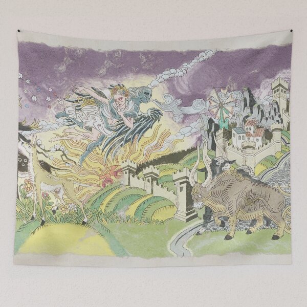 Item preview, Fire Emblem Great Tree Moon Mural designed and sold by ChannexMogar.