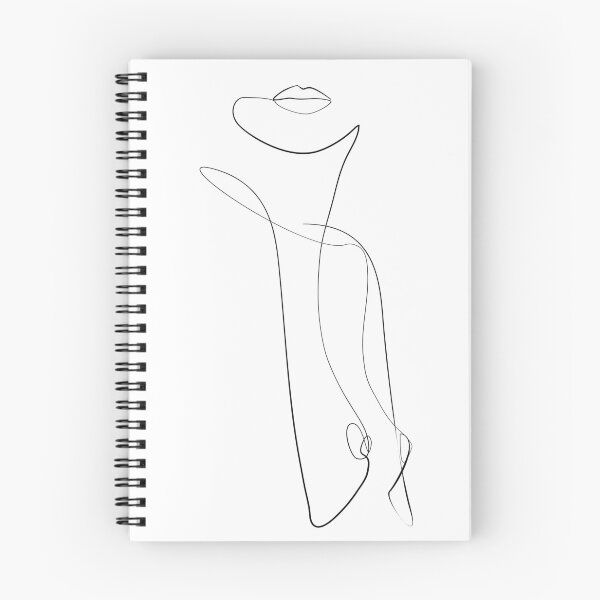 Item preview, One Line Abstract Female Torso designed and sold by Infinitenoon.