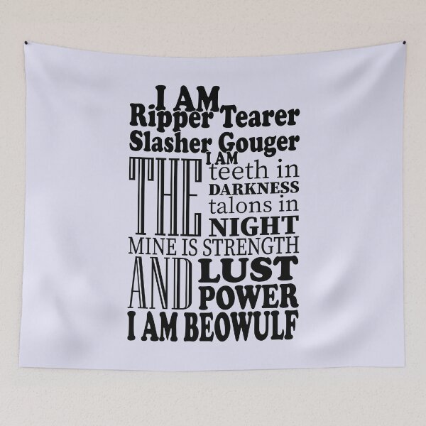 Item preview, I AM BEOWULF designed and sold by ThreadsByCampion.