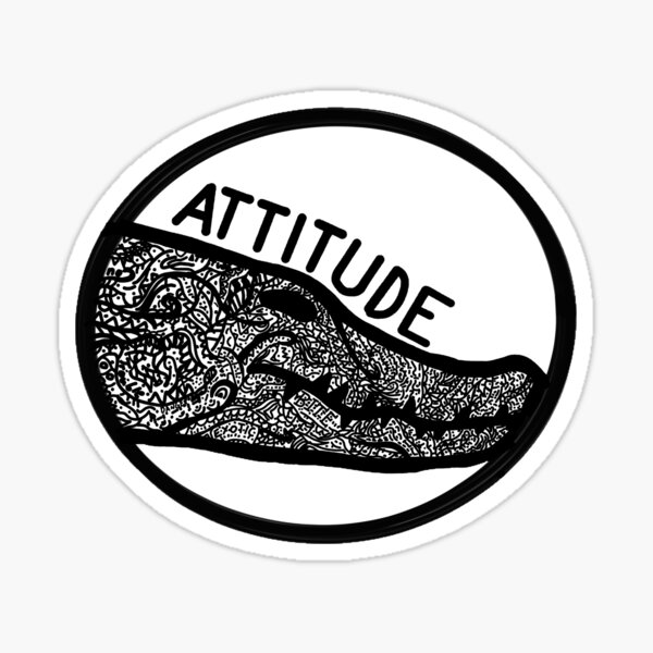 Item preview, Attitude Alligator designed and sold by Kiwis-Colors.
