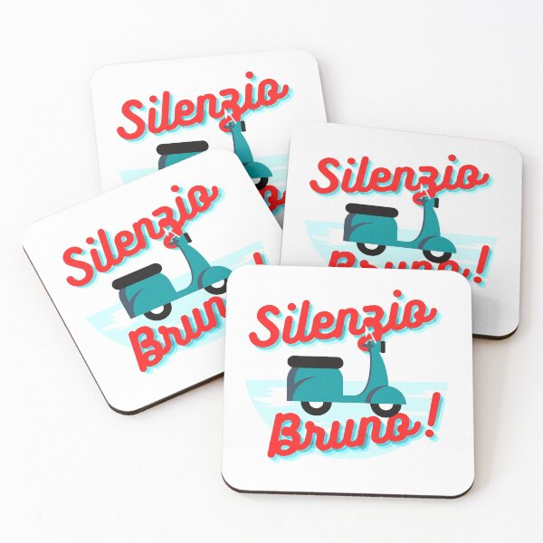 Item preview, Silenzio Bruno! designed and sold by Cattigal.