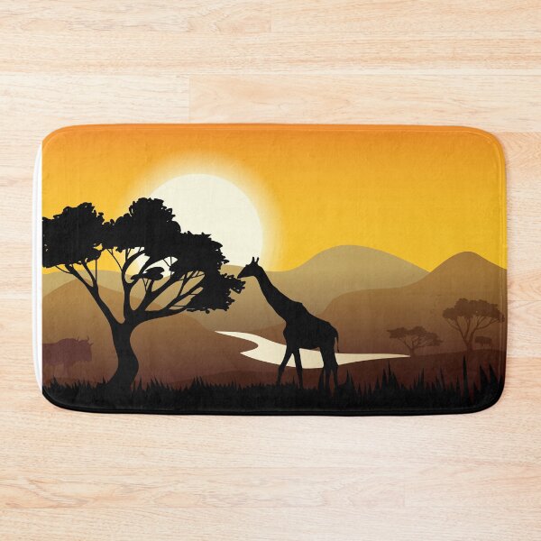 Item preview, African Lnadscape Poster designed and sold by Moon-Light-Art.