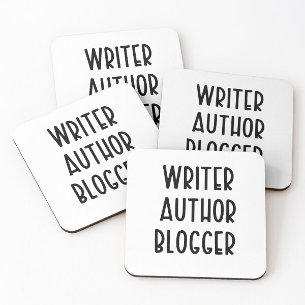 Item preview, WRITER, AUTHOR, BLOGGER designed and sold by WoollyOrbit2000.