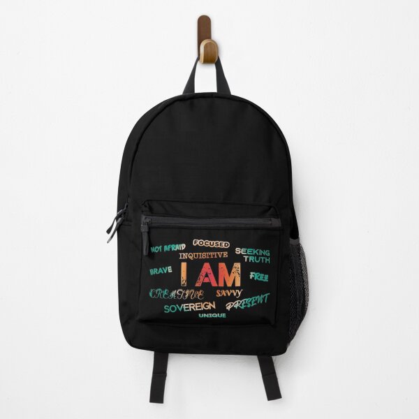 Item preview, I AM - Free, Creative, Sovereign, Focused, Brave - Savvy Sunrise  designed and sold by SavvySapien.