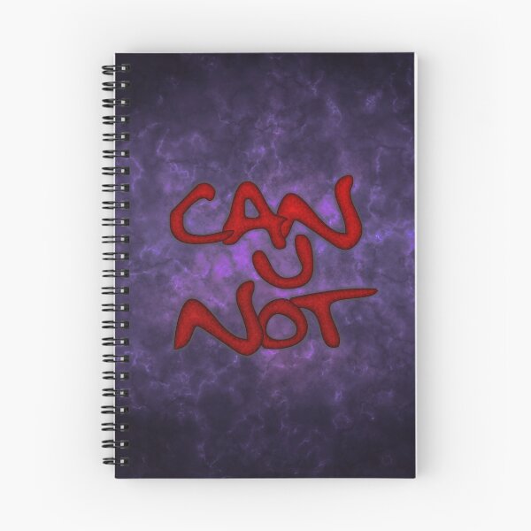 Item preview, Can U Not - Red Textured designed and sold by SolarCross.