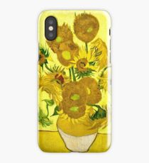 Vincent Van Gogh - Sunflowers, January 1889 - 1889 iPhone Case/Skin
