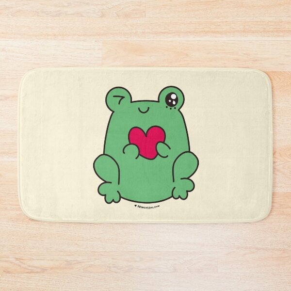 Item preview, cute frog, kawaii frog cartoon designed and sold by princessmi-com.