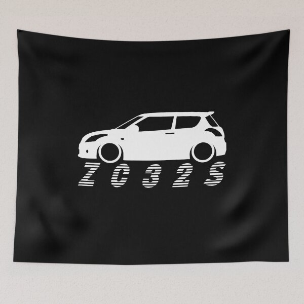 Item preview, Swift Sport ZC32S White Silhouette designed and sold by ChasingBRoads.