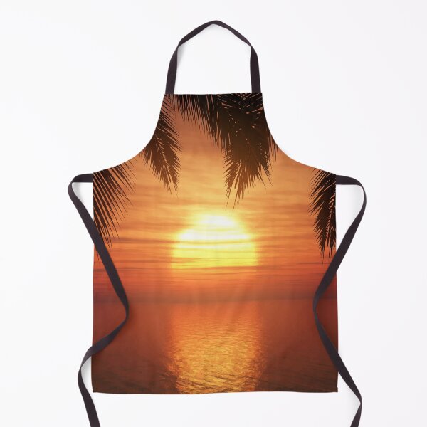 Item preview, Sunset palm trees designed and sold by Moon-Light-Art.