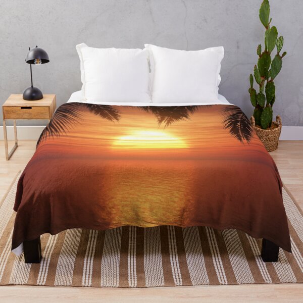 Item preview, Sunset palm trees designed and sold by Moon-Light-Art.
