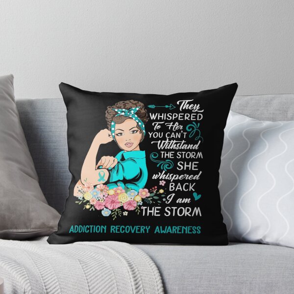 Item preview, I Am The Storm Addiction Recovery Awareness designed and sold by Brad-FI.