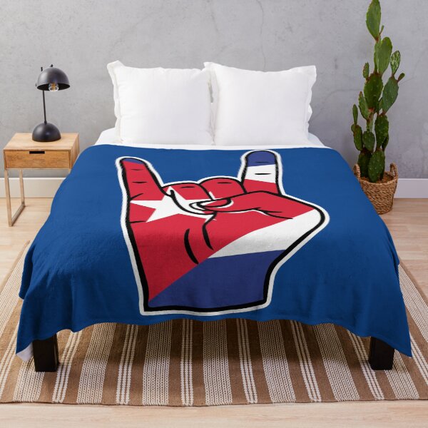 Item preview, Cuba Flag Rock On Hand designed and sold by SLAG-Creative.