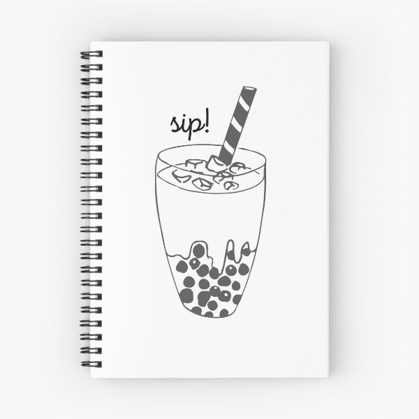Item preview, Boba Tea Black and White designed and sold by sanashibata.