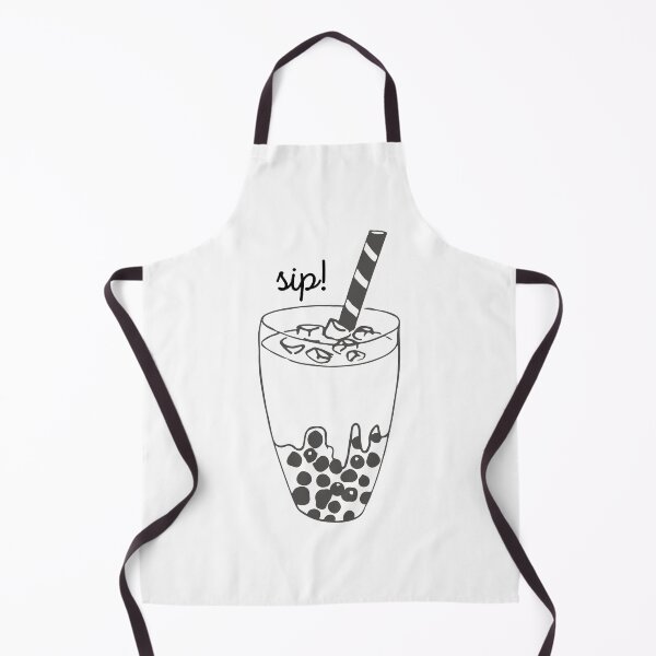 Item preview, Boba Tea Black and White designed and sold by sanashibata.