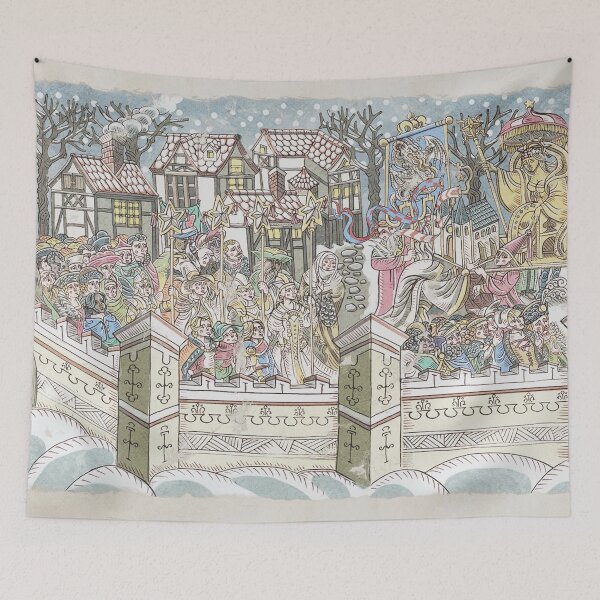 Item preview, Fire Emblem Ethereal Moon Mural designed and sold by ChannexMogar.