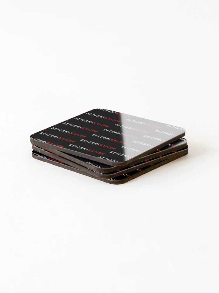 Thumbnail 4 of 5, Coasters (Set of 4), Determination designed and sold by Inconsistento.