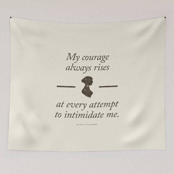 Item preview, Jane Austen's Pride and Prejudice - Literary Quote, Book lovers gift, modern home decor. designed and sold by RedHillPrints.